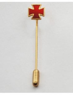 Masonic pin cross