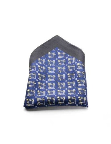 Masonic 100% Silk Printed Craft Handkerchief