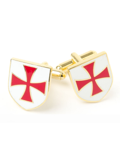 Knights Templar Cufflink