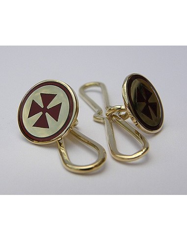 Masonic 8th degree shirt studs