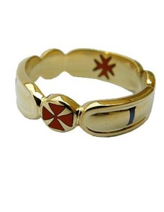 Frimurarring. Den ursprungliga 8:e gradens ringen