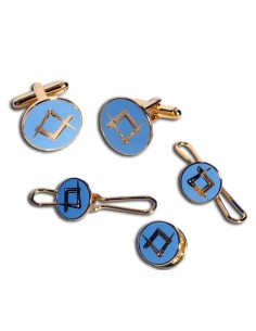 Complet jewelry set sq & compass