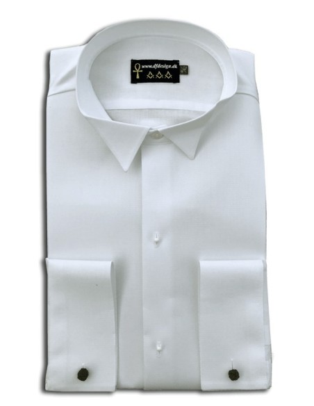 Masonic White Tie Shirt
