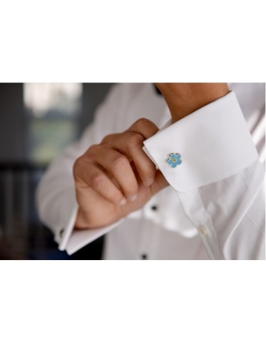 Forget me Not Masonic Cufflinks