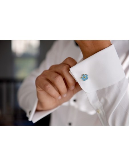 Forget me Not Masonic Cufflinks