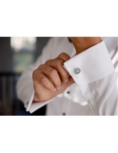 Tempelridder manchetknapper m. segl