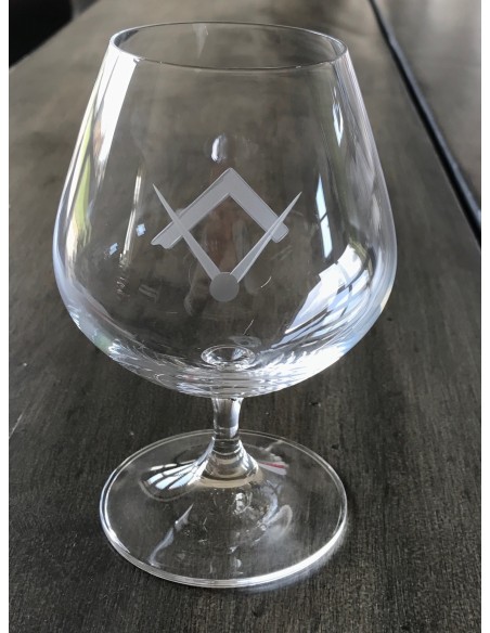 Frimurer cognac glas