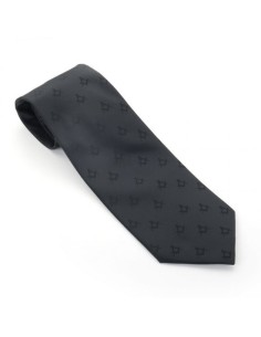 Freemasons Black Masonic Tie
